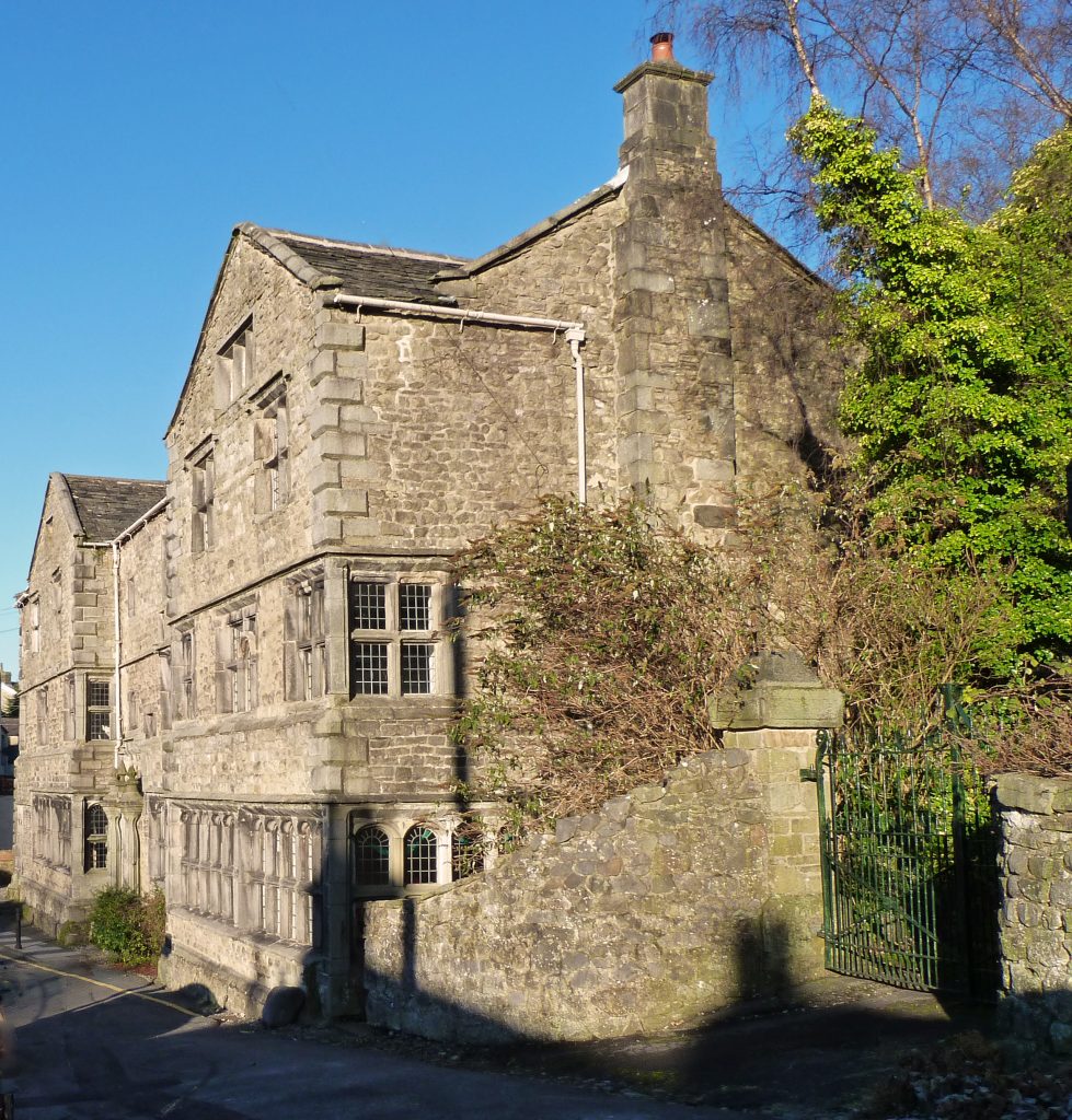 South gable of The Folly in sunlight
