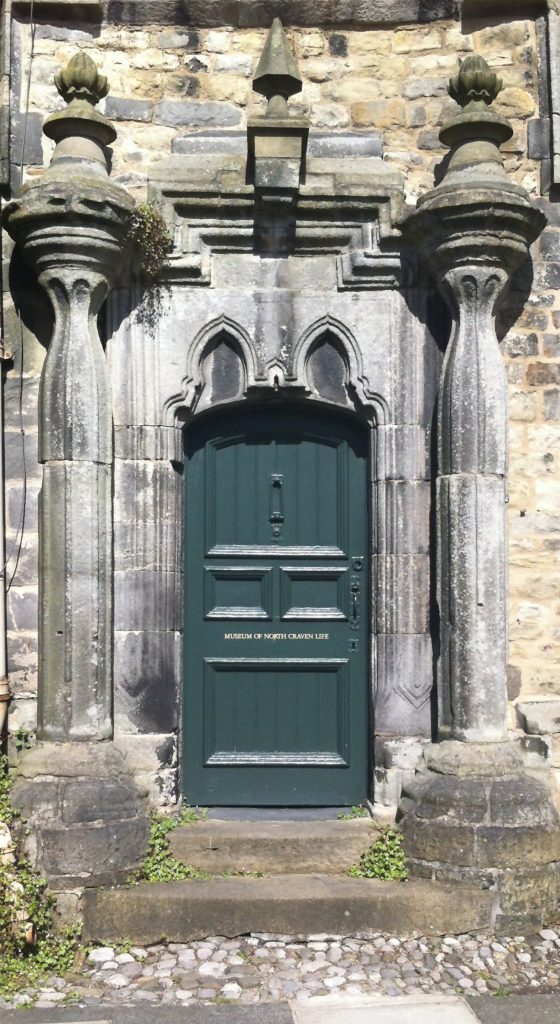 Main door of The Folly, Settle